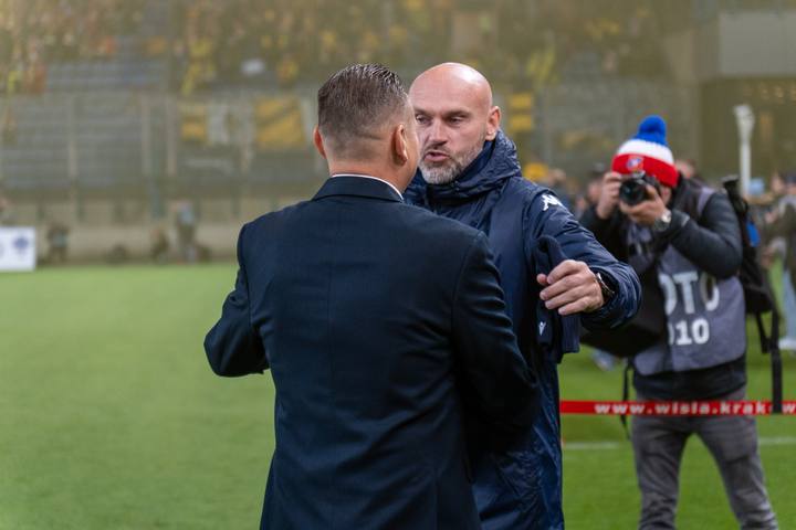 Football. Betclic 1 Liga. Wisla Krakow - Ks Wieczysta Krakow. 02.10.2025