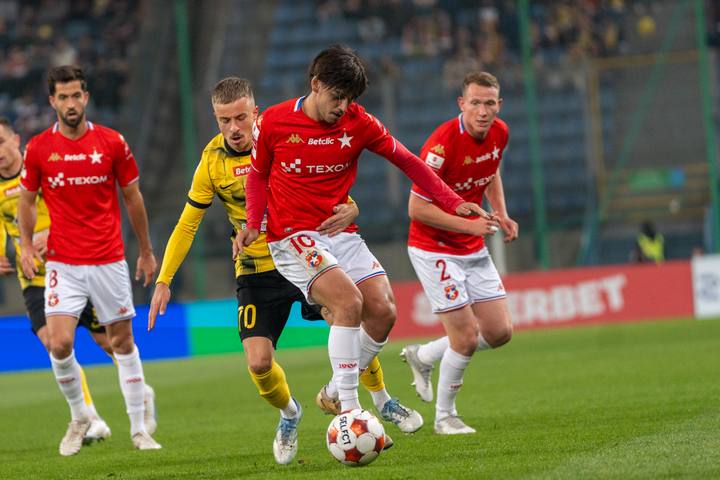 Football. Betclic 1 Liga. Wisla Krakow - Ks Wieczysta Krakow. 02.10.2025
