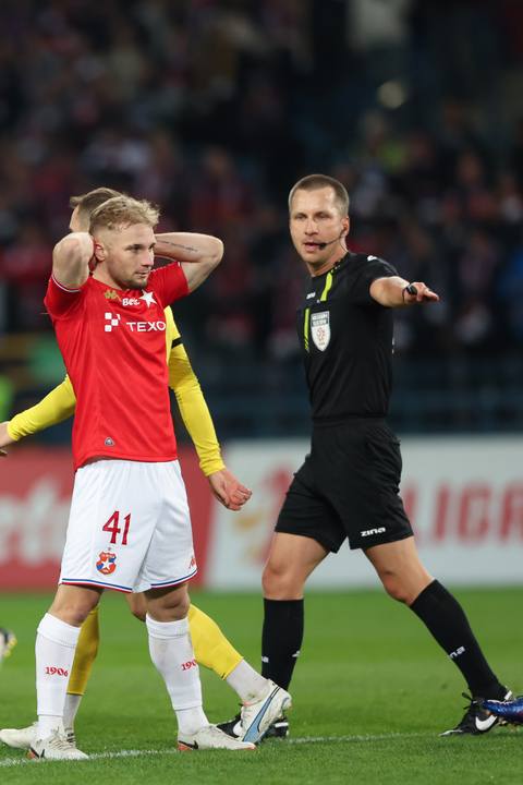 Football. Betclic 1 Liga. Wieczysta Krakow - Wisla Krakow. 02.10.2025