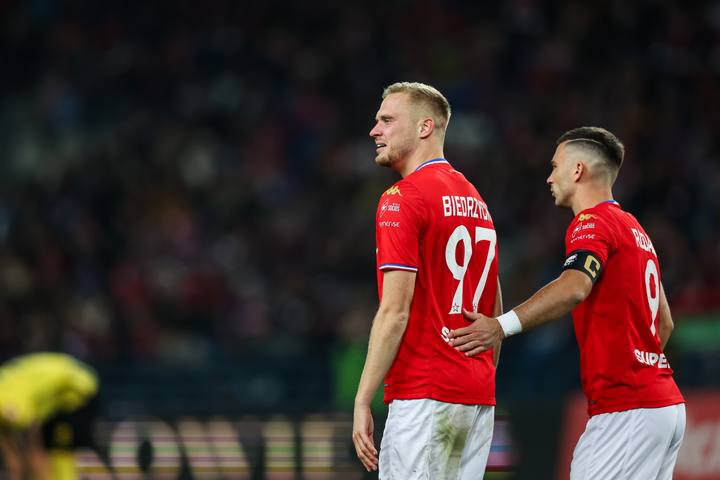 Football. Betclic 1 Liga. Wieczysta Krakow - Wisla Krakow. 02.10.2025