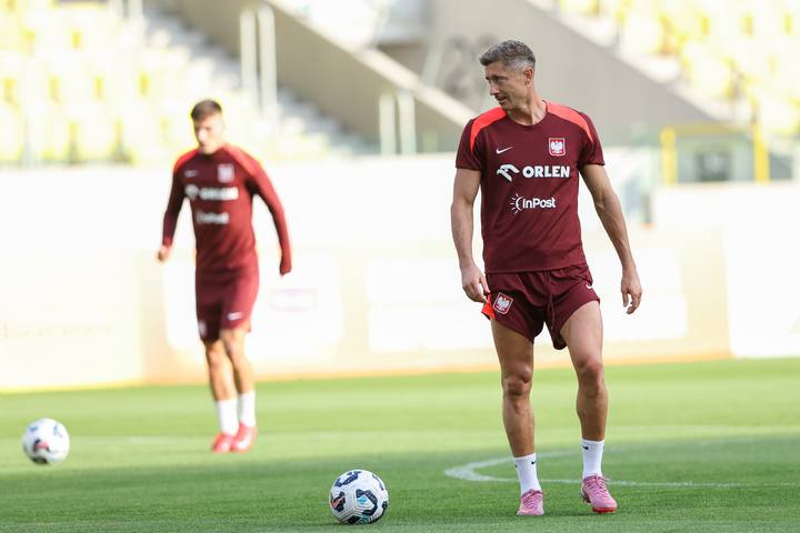 Football. Poland national team. Training. 02.09.2025