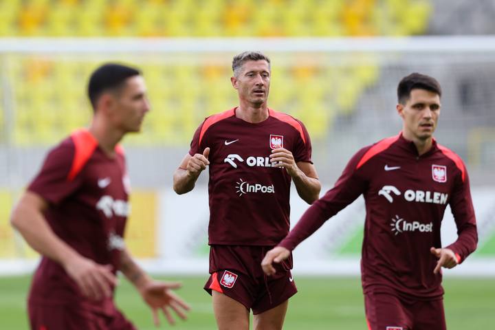 Football. Poland national team. Training. 02.09.2025