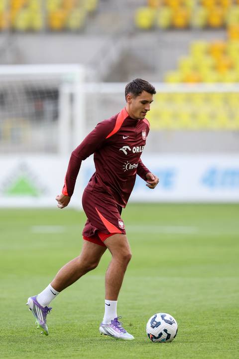 Football. Poland national team. Training. 02.09.2025