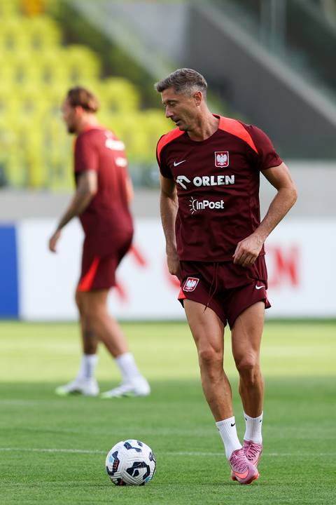 Football. Poland national team. Training. 02.09.2025
