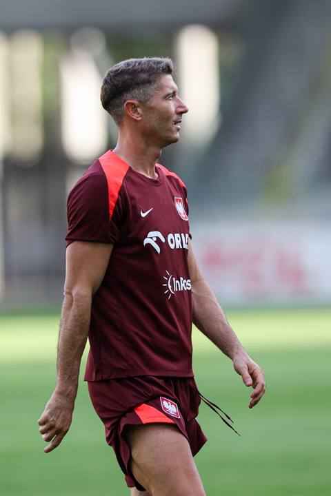 Football. Poland national team. Training. 02.09.2025