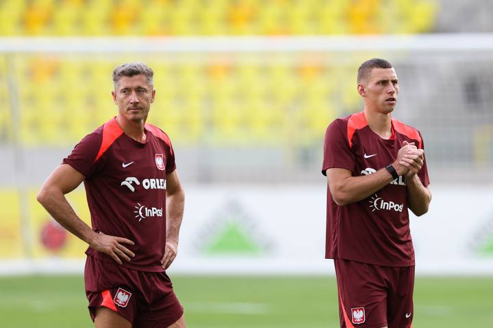 Football. Poland national team. Training. 02.09.2025