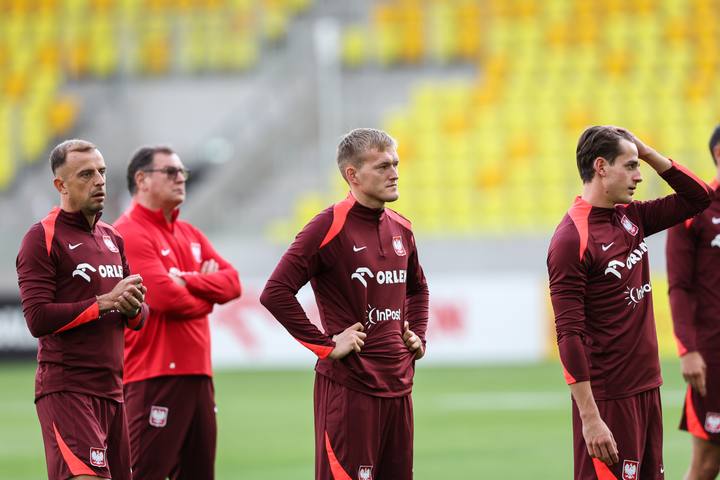 Football. Poland national team. Training. 02.09.2025