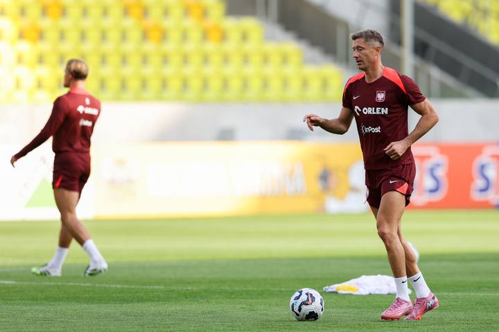 Football. Poland national team. Training. 02.09.2025