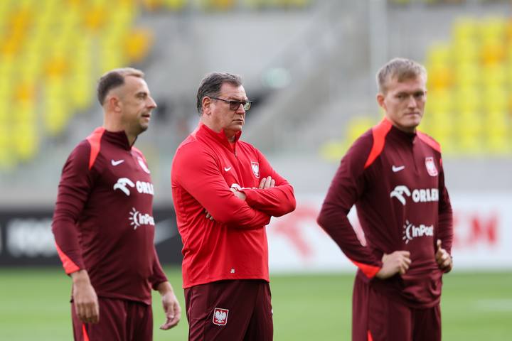 Football. Poland national team. Training. 02.09.2025