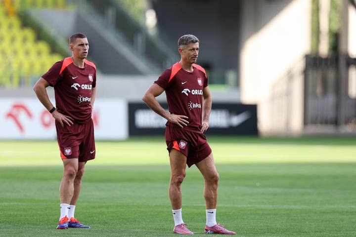 Football. Poland national team. Training. 02.09.2025