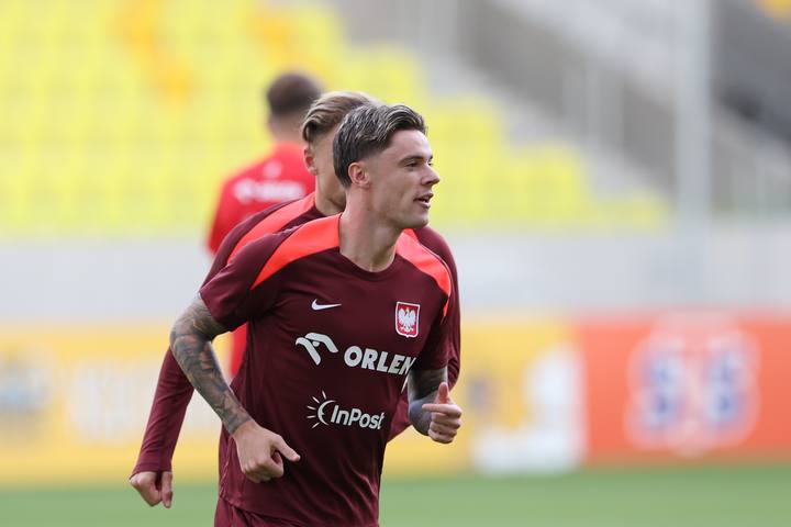 Football. Poland national team. Training. 02.09.2025