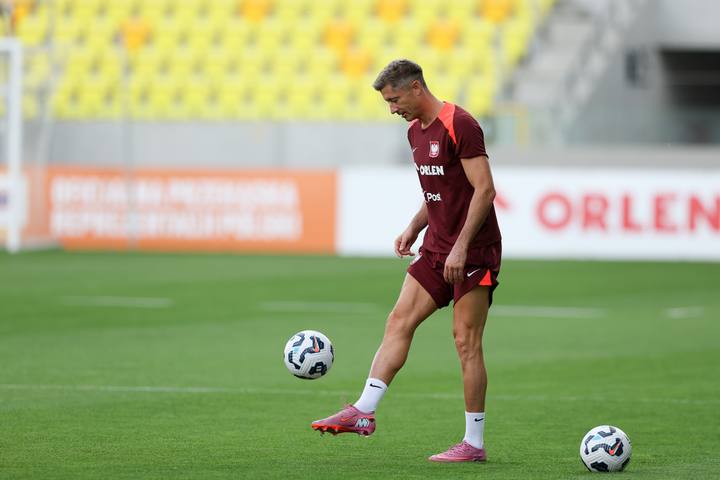 Football. Poland national team. Training. 02.09.2025