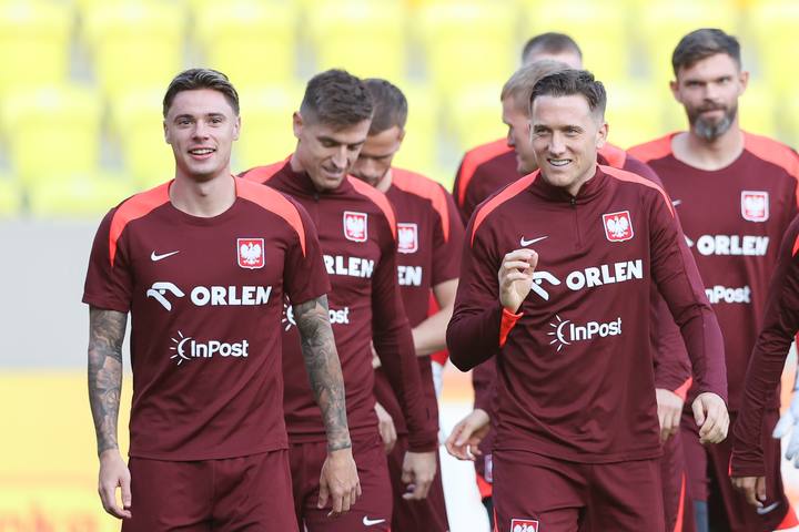 Football. Poland national team. Training. 01.09.2025