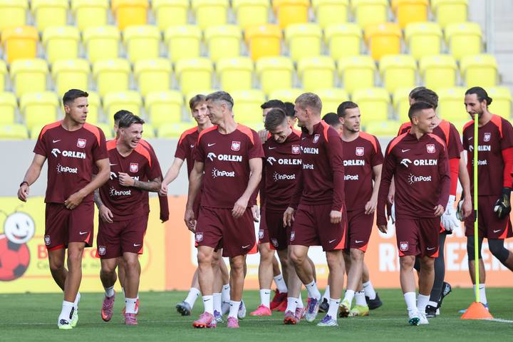 Football. Poland national team. Training. 01.09.2025