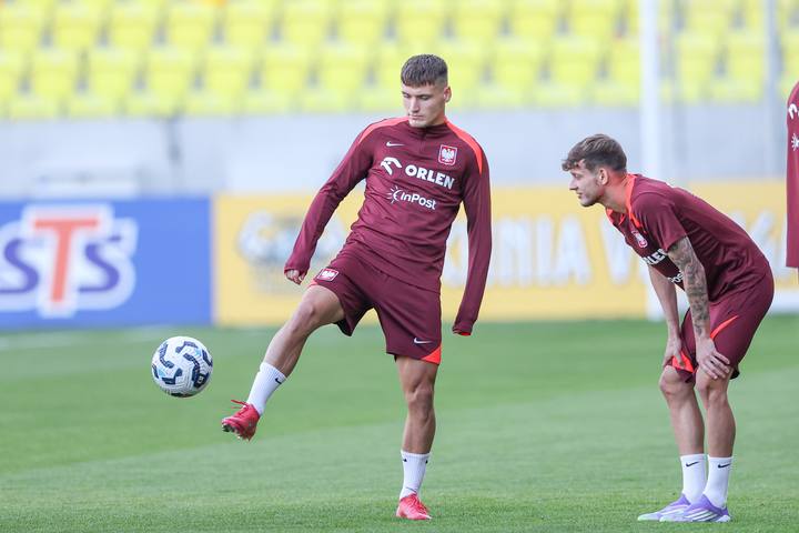 Football. Poland national team. Training. 01.09.2025