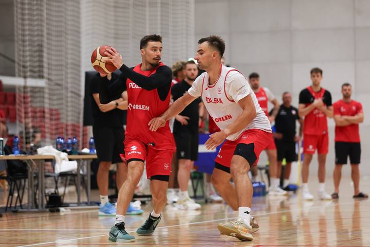 Basketball. Poland national team. Training. 28.07.2025
