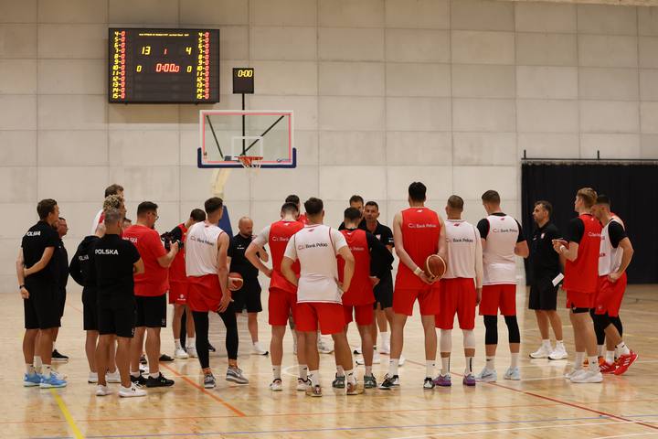 Basketball. Poland national team. Training. 28.07.2025