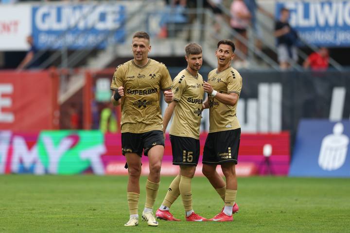 Football. PKO BP Ekstraklasa. Piast Gliwice - Gornik Zabrze. 26.07.2025