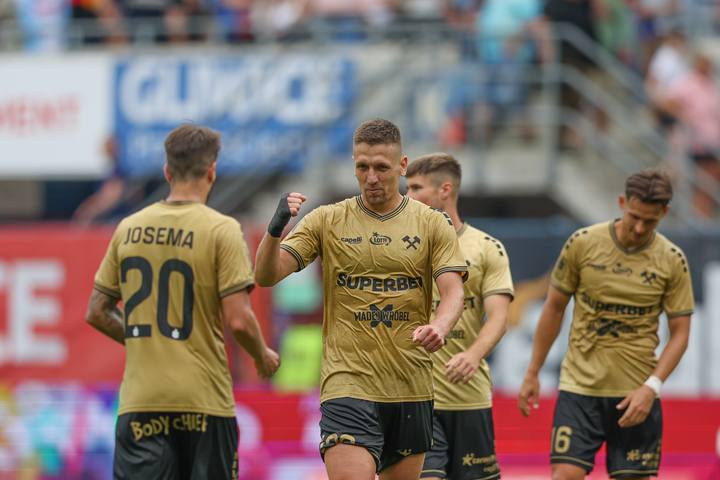 Football. PKO BP Ekstraklasa. Piast Gliwice - Gornik Zabrze. 26.07.2025