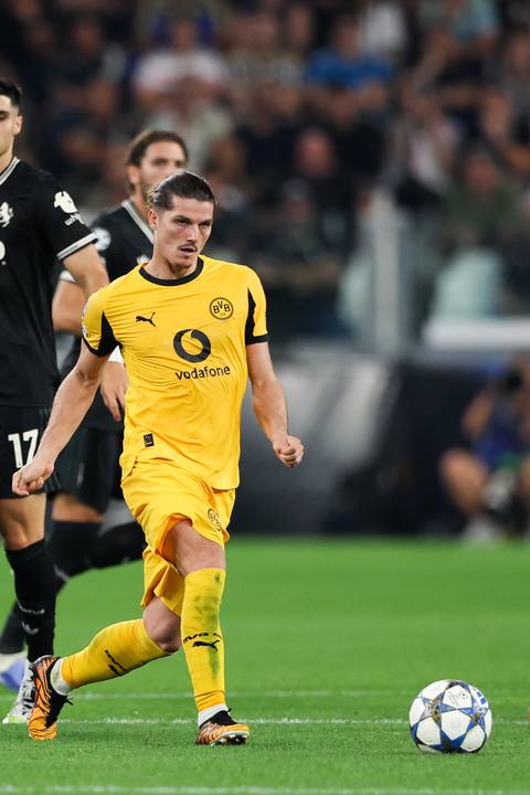 Football. UEFA Champions League. Juventus - Borussia Dortmund. 16.09.2025