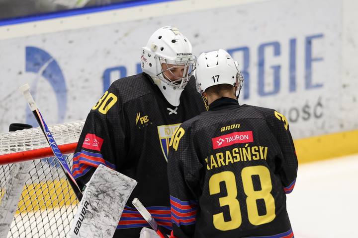 Ice Hockey. Tauron Hokej Liga. Unia Oswiecim - Polonia Bytom. 19.09.2025