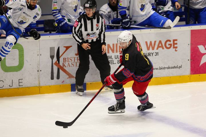 Ice Hockey. Tauron Hokej Liga. Unia Oswiecim - Polonia Bytom. 19.09.2025