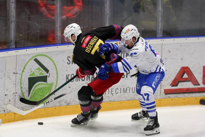 Ice Hockey. Tauron Hokej Liga. Unia Oswiecim - Polonia Bytom. 19.09.2025