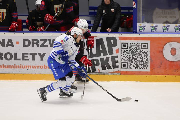 Ice Hockey. Tauron Hokej Liga. Unia Oswiecim - Polonia Bytom. 19.09.2025