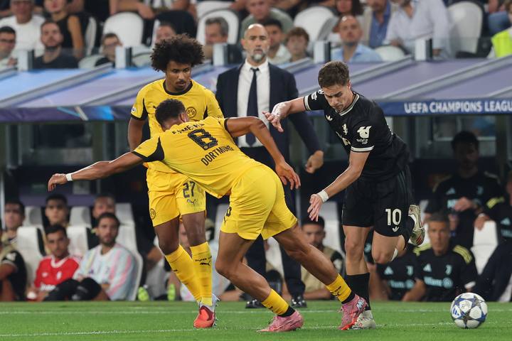 Football. UEFA Champions League. Juventus - Borussia Dortmund. 16.09.2025
