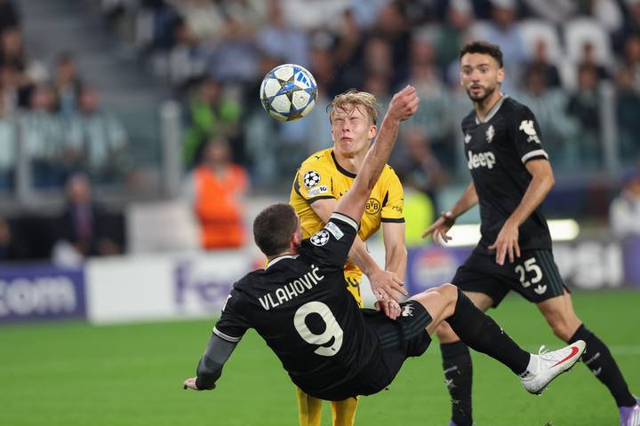 Football. UEFA Champions League. Juventus - Borussia Dortmund. 16.09.2025