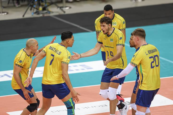 Volleyball. Memorial Huberta Jerzego Wagnera. Poland - Brazil. 30.08.2025