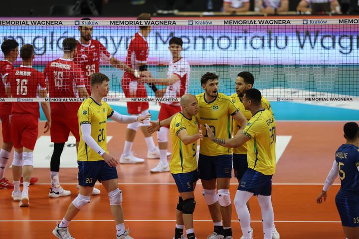 Volleyball. Memorial Huberta Jerzego Wagnera. Poland - Brazil. 30.08.2025