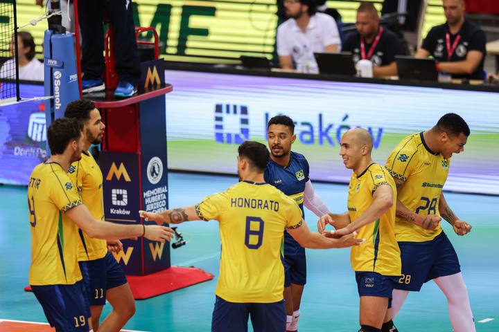 Volleyball. Memorial Huberta Jerzego Wagnera. Poland - Brazil. 30.08.2025