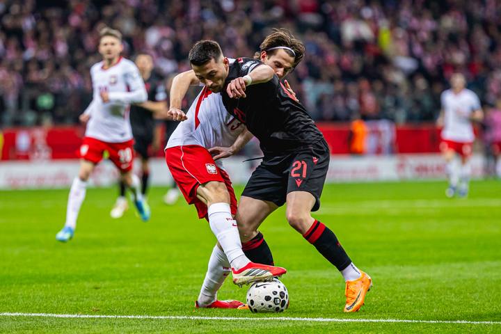 Football. FIFA World Cup Qualifiers. Poland - Albania. 26.03.2026