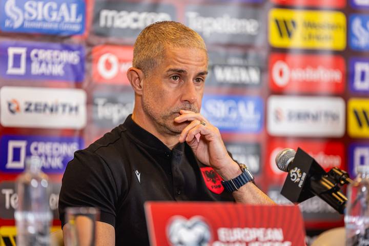 Football. Albania. Press Conference. 25.03.2026