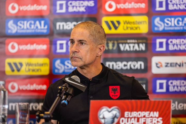 Football. Albania. Press Conference. 25.03.2026