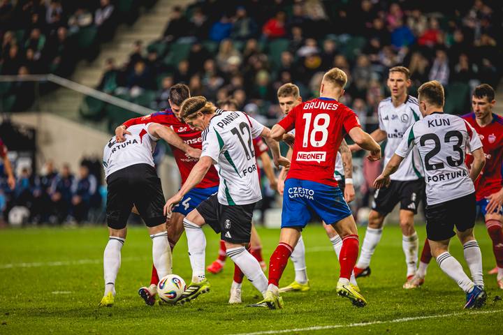 Football. PKO BP Ekstraklasa. Legia Warsaw - Rakow Czestochowa. 22.03.2026