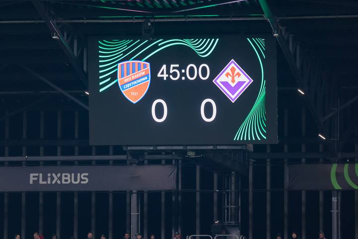 Football. UEFA Conference League. Rakow Czestochowa - Fiorentina. 19.03.2026