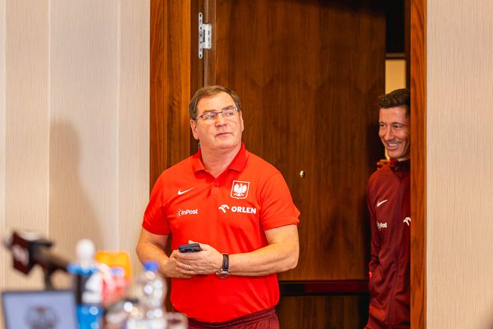 Football. Poland national team. Press Conference. 11.11.2025