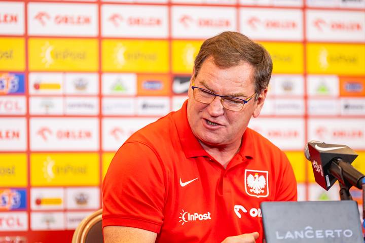 Football. Poland national team. Press Conference. 11.11.2025
