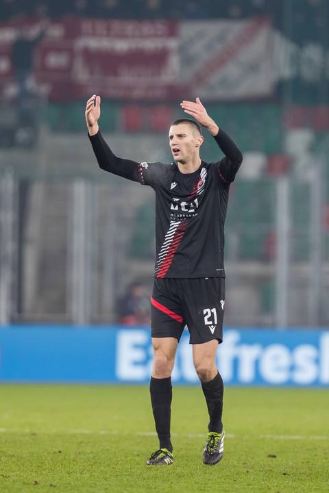 Football. UEFA Conference League. Rakow Czestochowa - Zrinjski Mostar. 11.12.2025