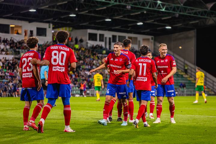 Football. UEFA Conference League. MSK Zilina - Rakow Czestochowa. 31.07.2025