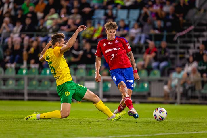 Football. UEFA Conference League. MSK Zilina - Rakow Czestochowa. 31.07.2025