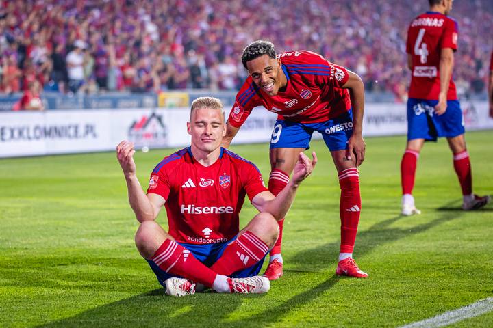 Football. UEFA Conference League. Rakow Czestochowa - MSK Zilina. 24.07.2025