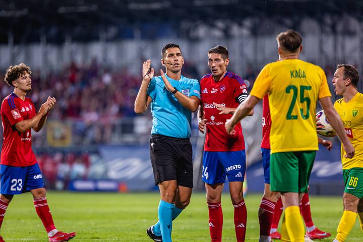 Football. UEFA Conference League. Rakow Czestochowa - MSK Zilina. 24.07.2025