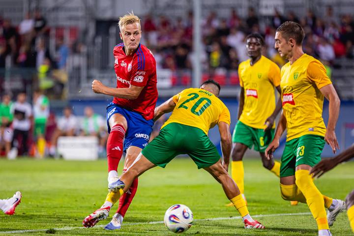 Football. UEFA Conference League. Rakow Czestochowa - MSK Zilina. 24.07.2025