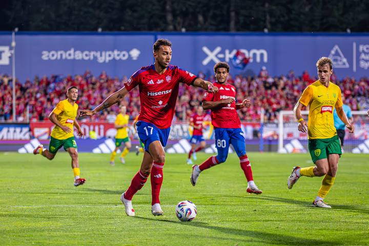 Football. UEFA Conference League. Rakow Czestochowa - MSK Zilina. 24.07.2025