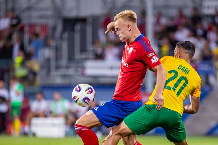 Football. UEFA Conference League. Rakow Czestochowa - MSK Zilina. 24.07.2025