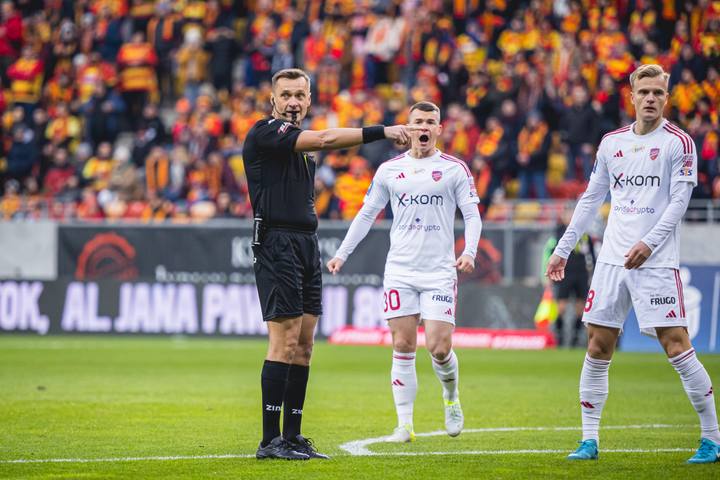 Football. PKO BP Ekstraklasa. Jagiellonia Bialystok - Rakow Czestochowa. 10.11.2024