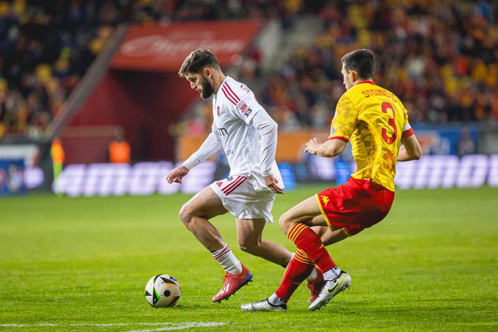 Football. PKO BP Ekstraklasa. Jagiellonia Bialystok - Rakow Czestochowa. 10.11.2024